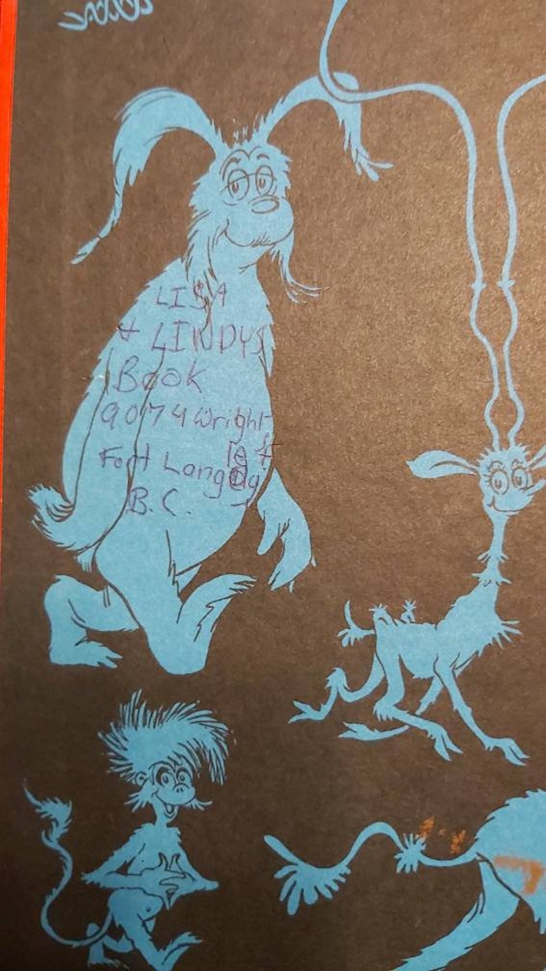 If I Ran The Zoo By Dr Seuss 1978 Childrens Book Etsy