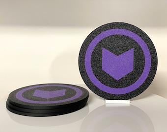 Coasters - Hawkeye Inspired