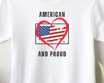 Camisa americana y orgullosa / Camisa de América / Camisa de campo / Camisa de reunión / Camisa de diversidad / Camisa unisex / Camisa de patrimonio / Camiseta de cultura