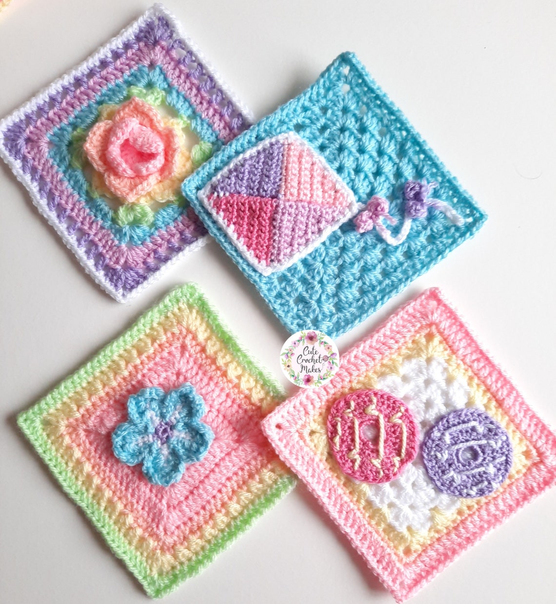 Unicorn Dreams Blanket Extra Crochet Patterns Bundle Digital Etsy