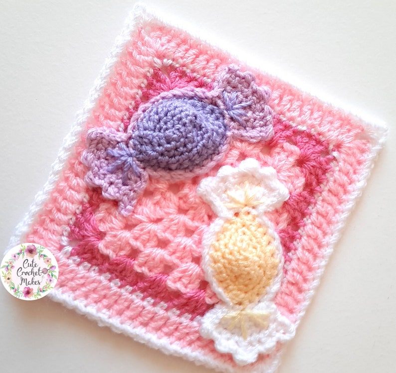 Unicorn Dreams Blanket Extra Crochet Patterns Bundle, digital PDF, instant download, crochet appliques, granny squares, crochet blanket image 7
