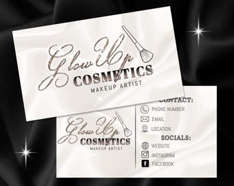 Beauty Visitenkarten, Salon Visitenkarten, Lash Künstler, Brauen Künstler, Business, Salon Designs, Luxus Visitenkarten, DIY Visitenkarten