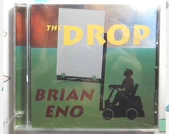 Brian Eno The Drop CD 1997 Brain Eno Music 90w CDs Experimental Pop Indie ASMR 90s Eno Ambient Soundscapes 1990s Music Brain Eno