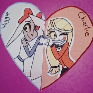 Hazbin Hotel Shipping Stickers