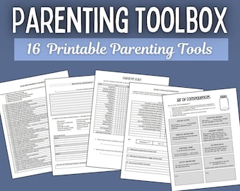 16 Parenting Printables! Charts, Worksheets, Tools, and More! Improve ...