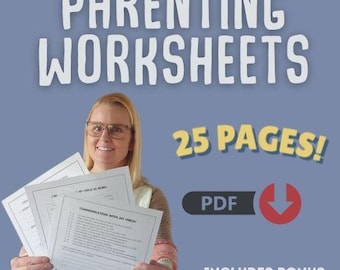 Parenting Worksheets for Parents - Parental Improvement Pages