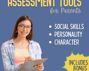 Child Development Assessment: Personality, Social Skills, Character (Free Downloads)