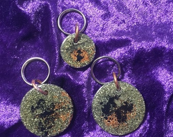 Hubbering Fur Buddies Dog Bone Orgonite Collar Charm With Lapis Lazuli and Copper EMF Protection Pet Orgone Holistic Harmony Hubbering Fur Buddies Dog Bone Orgonite Collar Charm With Lapis Lazuli and Copper EMF Protection Pet Orgone Holistic Harmony