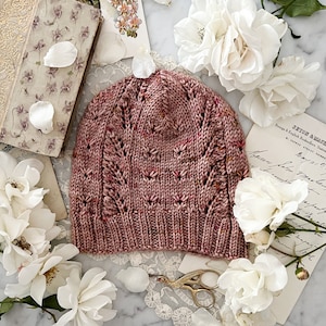 Knitting Pattern: Profiterole Hat / Hat Knitting Pattern/ Textured Hat Pattern / Digital Knitting Pattern