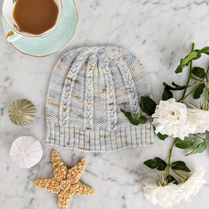 Knitting Pattern: Madeleine Hat / Hat Knitting Pattern/ Textured Hat Pattern / Digital Knitting Pattern