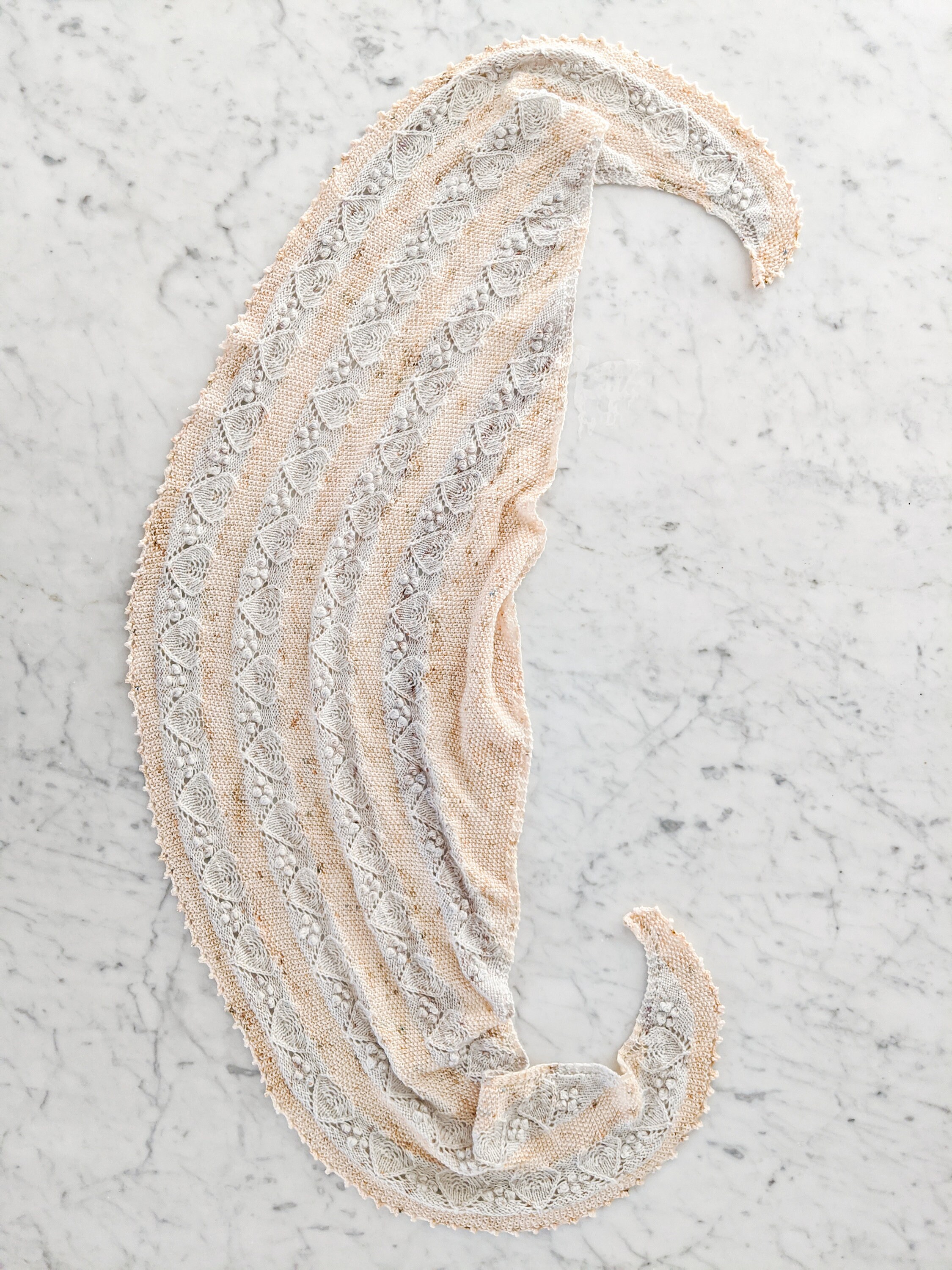 Knitting Pattern: Shortbread Shawl / Digital Knitting Pattern | Etsy