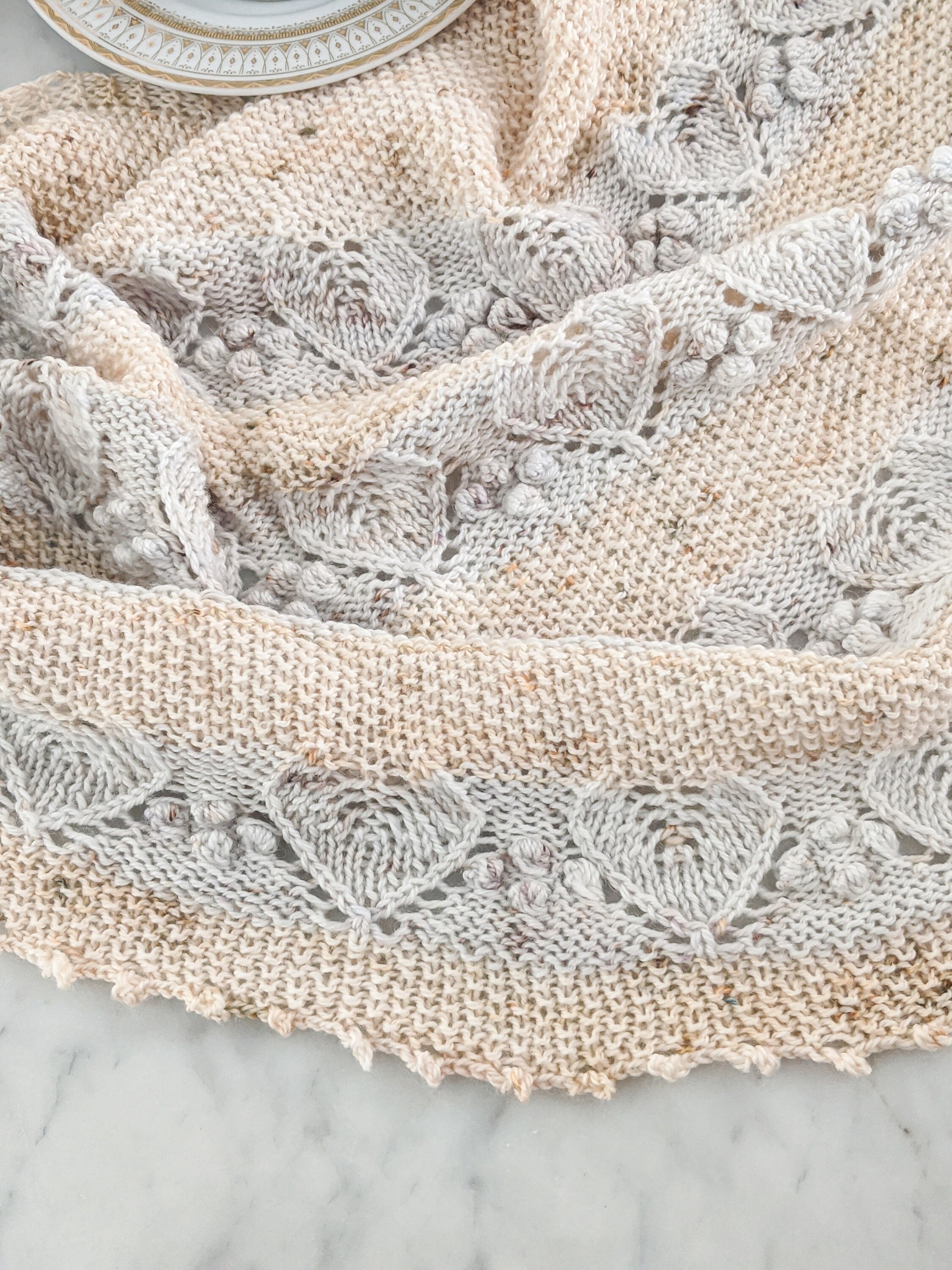 Knitting Pattern: Shortbread Shawl / Digital Knitting Pattern | Etsy