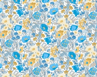 Liberty of London Florence May B Half Yard, Liberty of London Fabric, Fabric by the half yard, liberty of London