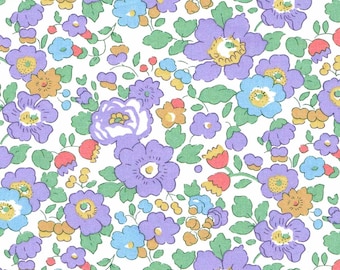 Liberty of London Betsy R Half Yard, Liberty of London Fabric, Liberty of London Fabric Yardage, Fabric