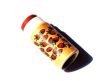 Strawberry Lip Tint . all natural makeup tinted red with real strawberries