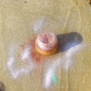 Pink Rose Eyeshadow . natural matte plant-based makeup