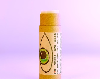 Balsamo contorno occhi I Love You. Con erbe adattogene, senza caffeina.