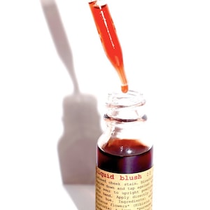 Liquid Blush . all natural hibiscus tinted cheek oil