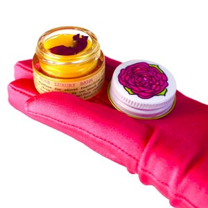 Beach Rose Luxury Balm . super rose infused all natural beauty fine line face moisturizer