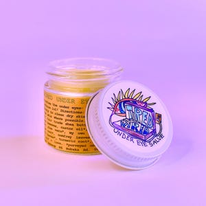 Tired + Wired Under Eye Salve . natural face moisturizer for influencers, nerds, hackers, tech moguls
