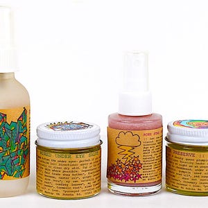 Triple Threat Serum . all natural botanical face + body moisturizing oil image 5