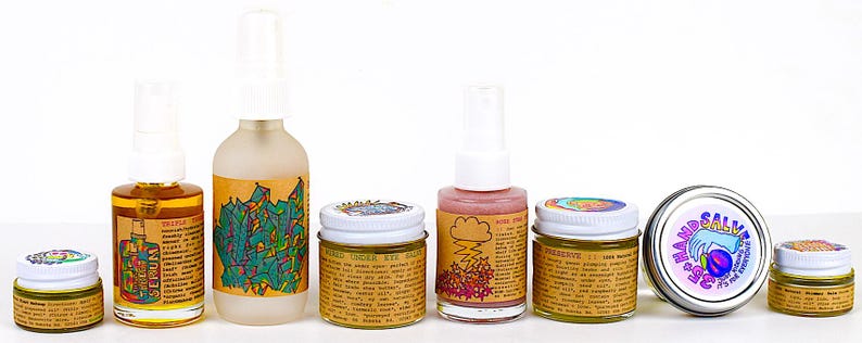 Triple Threat Serum . all natural botanical face + body moisturizing oil image 5