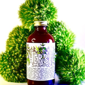 Herbal Shampoo . ultimate natural botanical hair care with nettles and chamomile