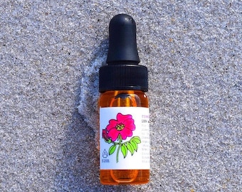Organic Rosehip Seed Oil . natural mini face serum