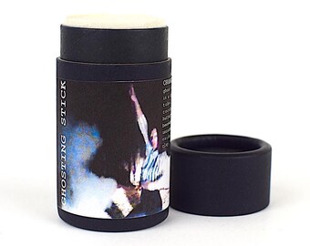 GHOSTING MAKEUP STICK . white highlighting cheek + eye shadow balm, zero waste beauty