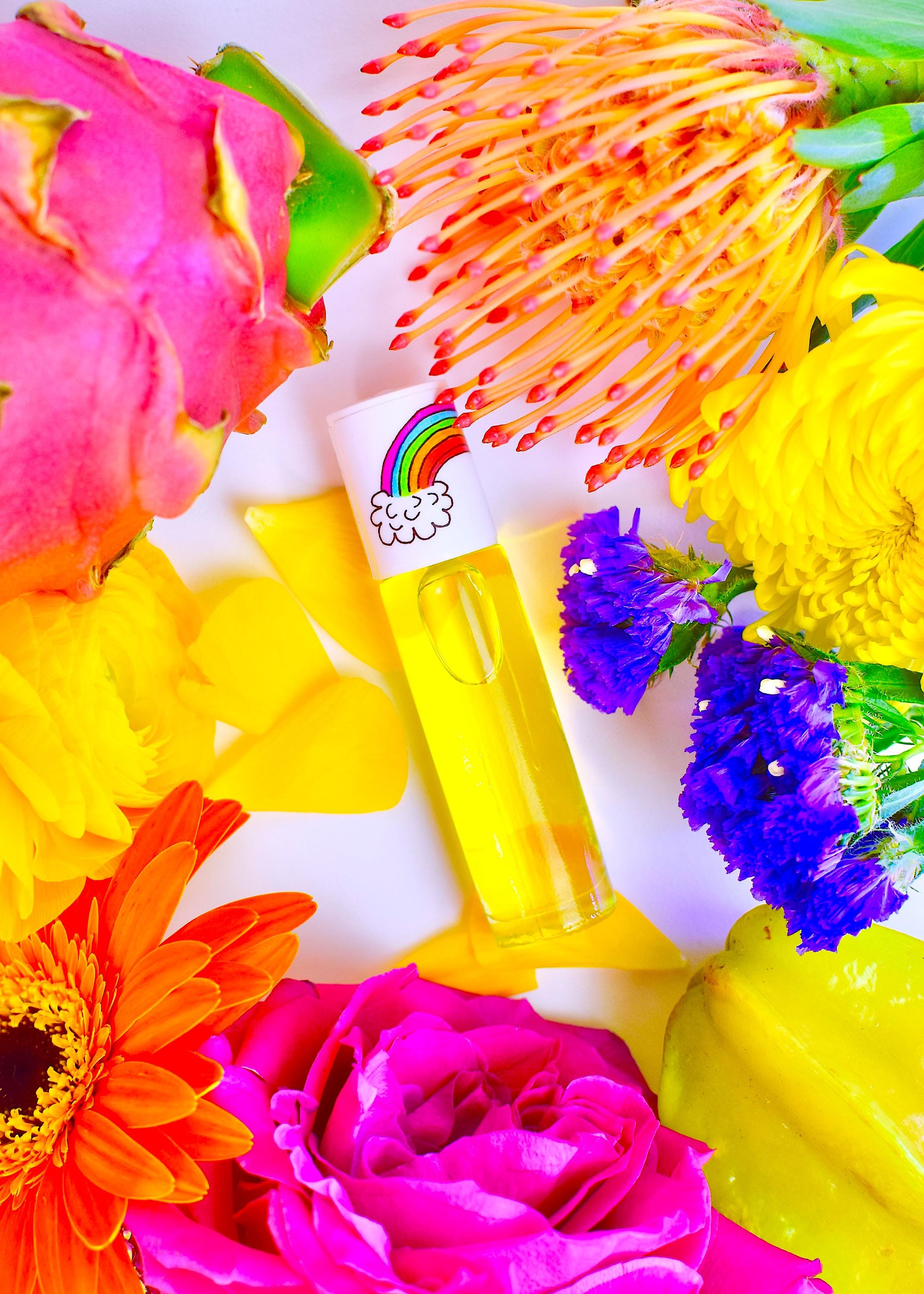 Rainbow Aromatherapy Oil . Geranium, Grapefruit, Bergamot