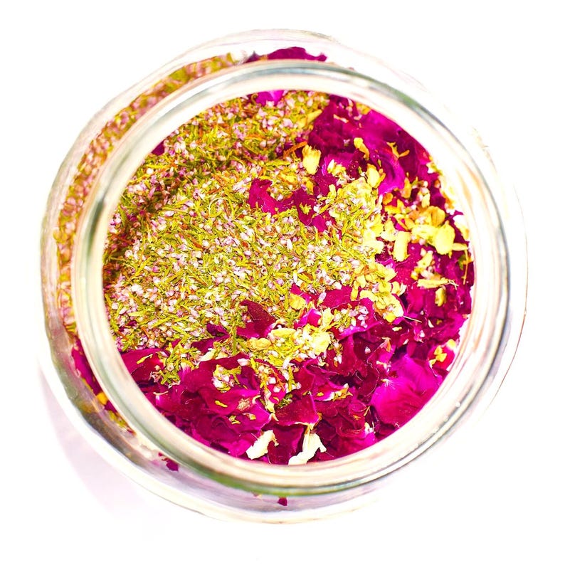 Ocean Blossom Elixir . natural botanical face mist, oil free serum made with plants image 7
