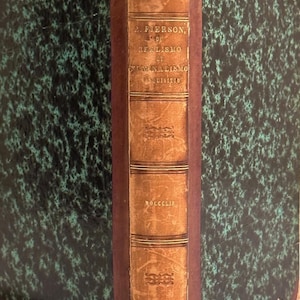 Allard Pierson - Latin Doctoral Dissertation - 1854