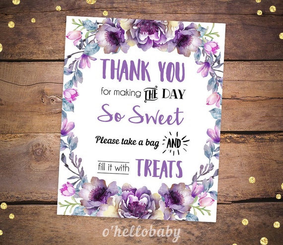 Candy Station Sign
