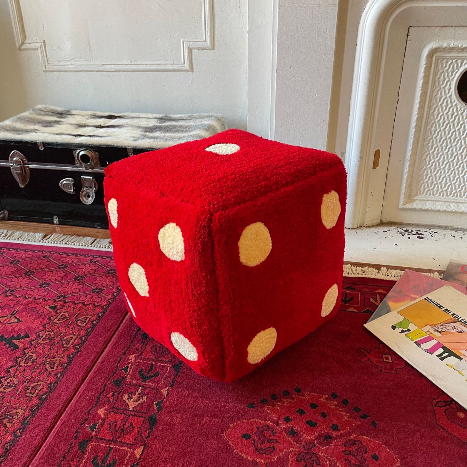 Zerowaste Dice Ottoman Etsy