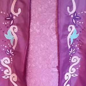 Rapunzel Embroidery - Rapunzel Skirt Embroidery - Machine Embroidery Pattern - Rapunzel Cosplay
