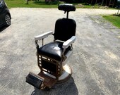 Antique Theo A Kochs Barber Chair Local Pickup Only