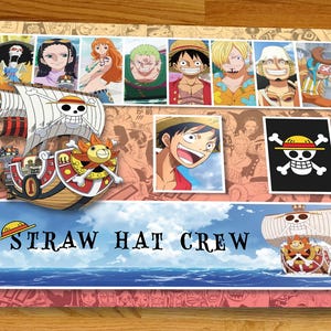 One Piece Sammelkartenspielmatte Digitale Datei: Strohhut Piratencrew