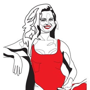 Pamela Anderson - C. J. Parker - Baywatch - TV - años 90
