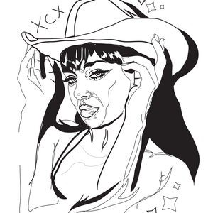 XCX - Grafik Kunstdruck - Musik - Sänger - Charlie