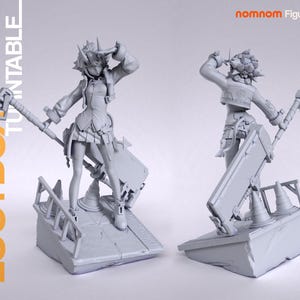 Cute Devil | Resin 3D Print | NomNom Figures | Display Figure | Unpainted or Hand painted