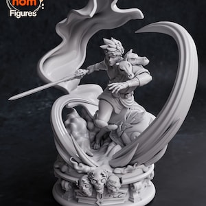 The Prince Statue | Resin 3D Print | Anime Sculpture | Model Kit | UNPAINTED | NomNom Figures
