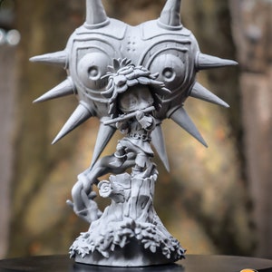 Chibi Forest Kid | Resin 3D Print | NomNom Figures | Display Figure | Unpainted or Hand painted