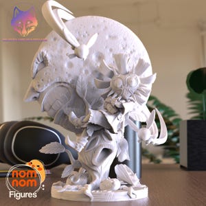 Villainous Kid | Resin 3D Print | NomNom Figures | Display Figure | Unpainted or Hand painted