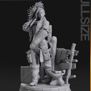 Blacksmith in the Wild | Resin 3D Print | NomNom Figures | Display Figure | Unpainted or Hand painted