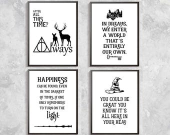 Harry Potter Quote Etsy