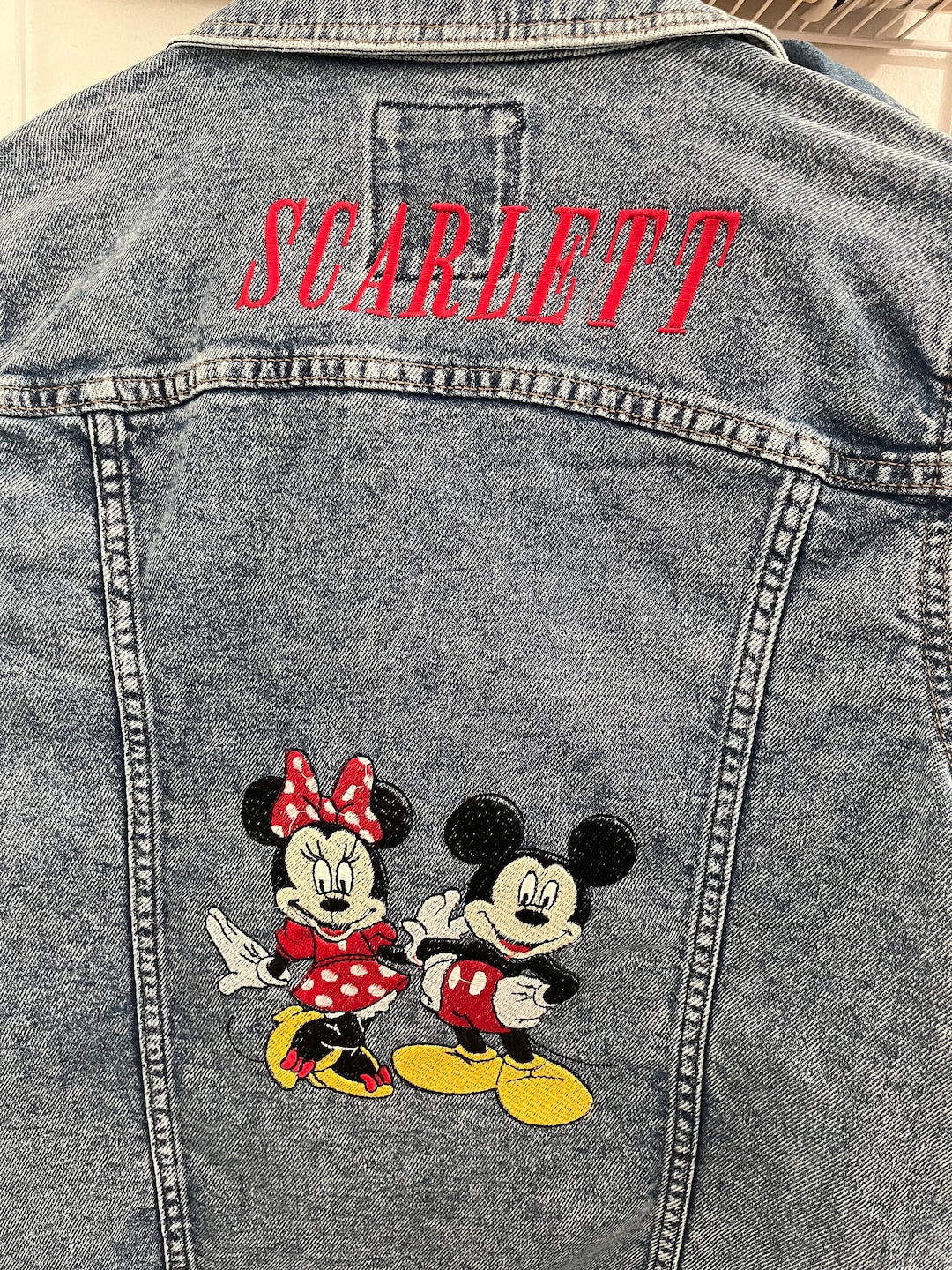 Custom Embroidered Jacket Etsy