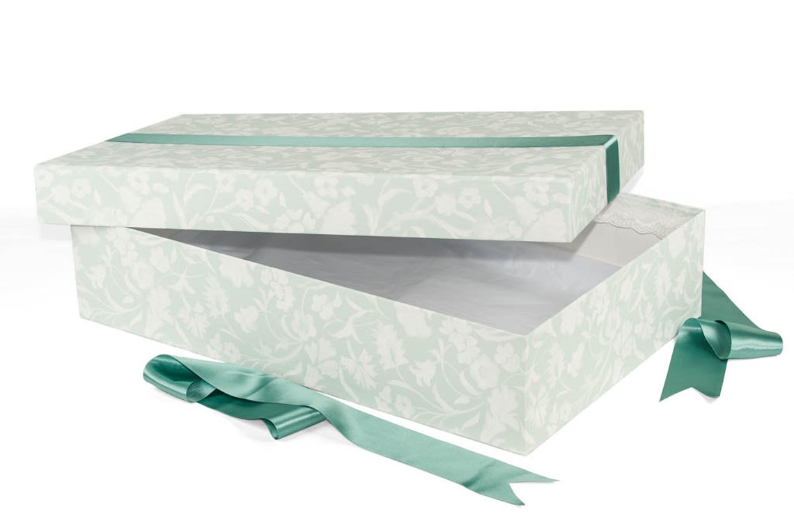 Traditional Standard Wedding Dress Box in Yukata Jade Etsy