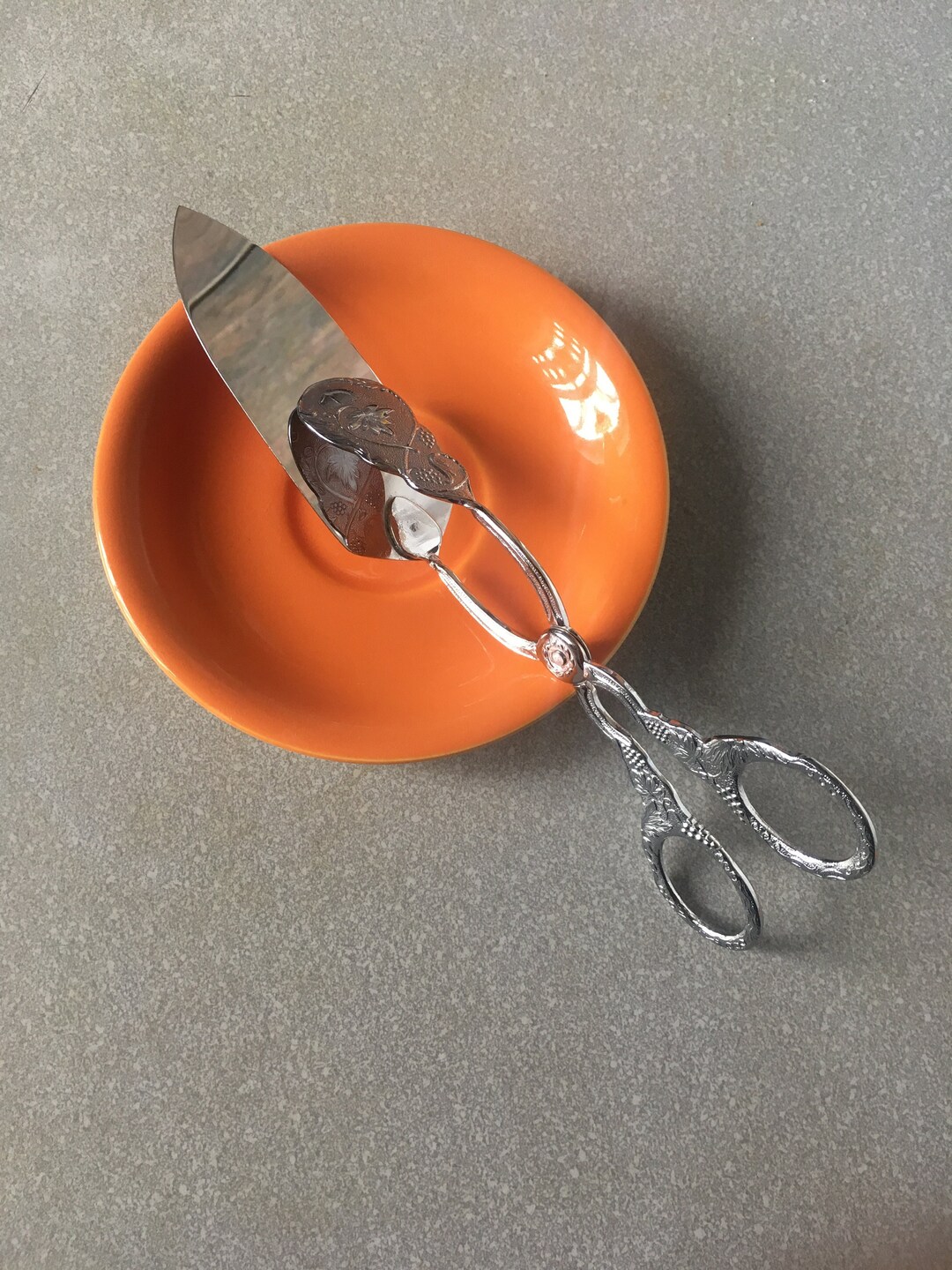 Cake Scissors Vintage Sweden Cake Scissors Tongs.kitchen&dining.1980's - Etsy