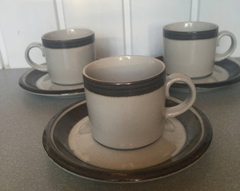Finnish  Arabia Karelia coffee cup&saucer.Kitchen/dining.1980&#39;s