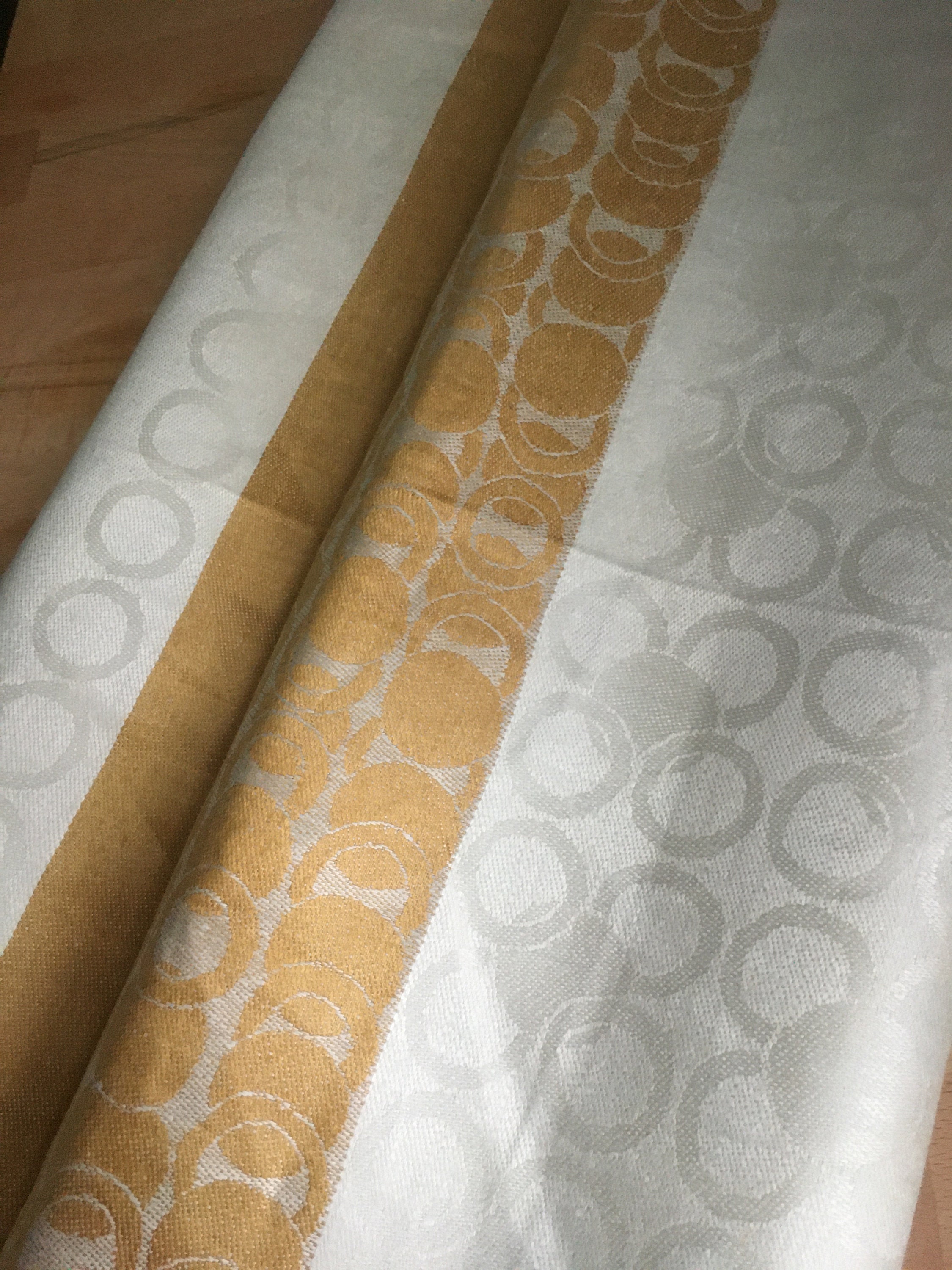Unused Sweden Linen Fabric by Dalsjöfors 100cm/50cm.home Decor